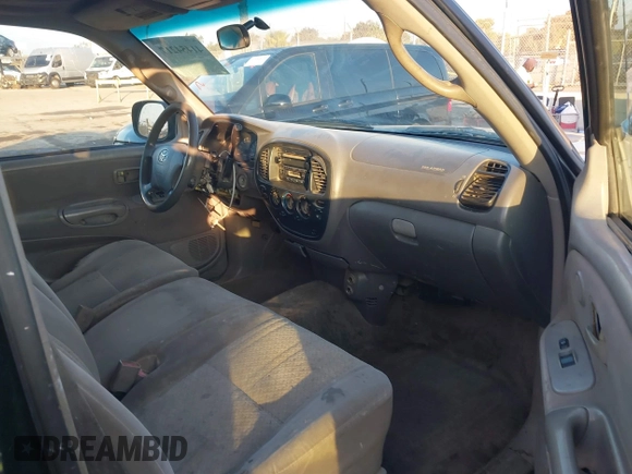 2004 Toyota Tundra SR5 with VIN 5TBRN341X4S438601, listed as a IAAI auction lot 41454217 with 360,247 mi miles and . Bid and sale history available at DreamBid. Image 5.