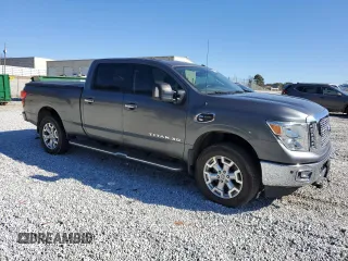 2016 Nissan Titan XD Platinum Reserve with VIN 1N6BA1F23GN509675, listed as a Copart auction lot 88759295 with 52,459 mi miles and Salvage Title. Bid and sale history available at carsss.com. Image 4.