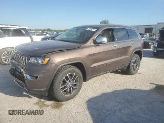 2017 Jeep Grand Cherokee Limited with VIN 1C4RJFBG7HC713330, listed as a Copart auction lot 62234765 with 81,706 mi miles and Salvage title. Bid and sale history available at DreamBid. Image 1.