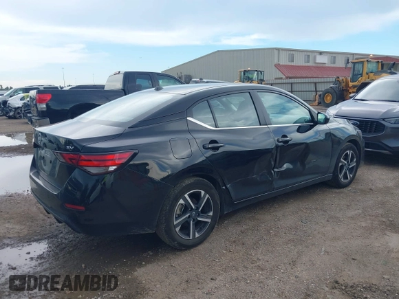 2024 Nissan Sentra SV with VIN 3N1AB8CV1RY346794, listed as a IAAI auction lot 42618056 with 23,694 mi miles and . Bid and sale history available at DreamBid. Image 4.