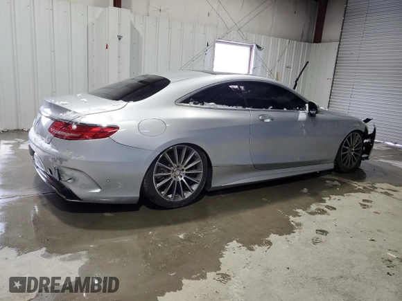 2015 Mercedes-Benz S 550 with VIN WDDXJ8FB9FA003846, listed as a Copart auction lot 45721665 with 47,592 mi miles and Clean Title. Bid and sale history available at carsss.com. Image 3.