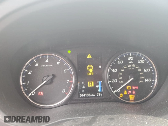 2017 Mitsubishi Outlander SE with VIN JA4AZ3A36HZ050715, listed as a Copart auction lot 59482875 with 74,158 mi miles and Salvage title. Bid and sale history available at DreamBid. Image 9.