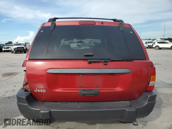 2004 Jeep Grand Cherokee Laredo z VIN 1J4GX48S24C348436, wystawiony jako Copart lot #61930385 z przebiegiem 97 536 mil mil oraz Szkoda całkowita • Salvage title. Historia ofert i sprzedaży dostępna na DreamBid. Obrazek 6.