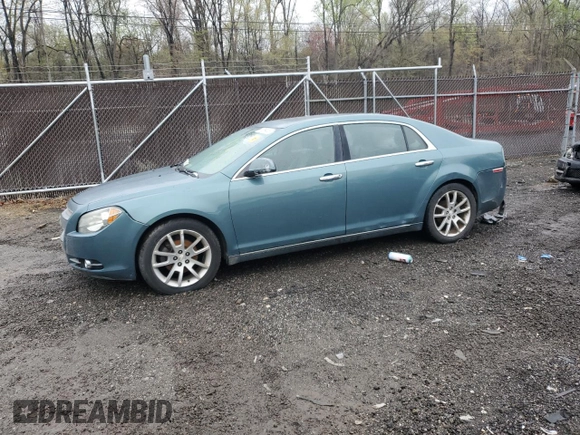 2009 Chevrolet Malibu LTZ with VIN 1G1ZK57B59F183047, listed as a Copart auction lot 51759405 with Not Provided miles and Salvage Title. Bid and sale history available at DreamBid. Image 1.