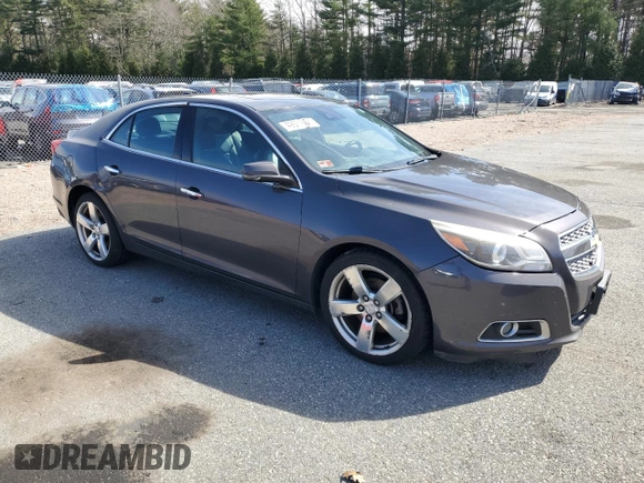 2013 Chevrolet Malibu LTZ with VIN 1G11J5SX9DF224324, listed as a Copart auction lot 49571565 with 172,943 mi miles and Salvage Title. Bid and sale history available at DreamBid. Image 4.