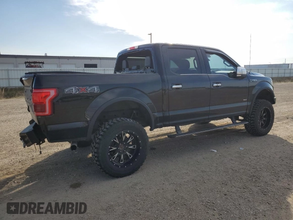 2016 Ford F-150 XLT with VIN 1FTEW1EG8GFA54508, listed as a Copart auction lot 54542015 with 194,196 mi miles and Salvage title. Bid and sale history available at DreamBid. Image 3.
