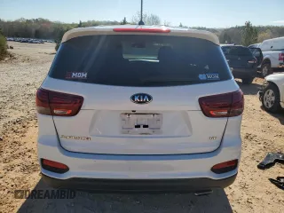 2019 Kia Sorento LX V6 with VIN 5XYPGDA50KG571741, listed as a Copart auction lot 50954195 with 136,047 mi miles and Salvage Title. Bid and sale history available at carsss.com. Image 6.