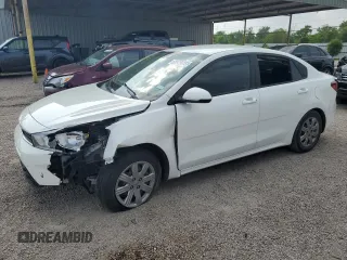 2022 Kia Rio LX with VIN 3KPA24ADXNE503508, listed as a Copart auction lot 50342555 with 77,303 mi miles and Clean Title. Bid and sale history available at carsss.com. Image 1.
