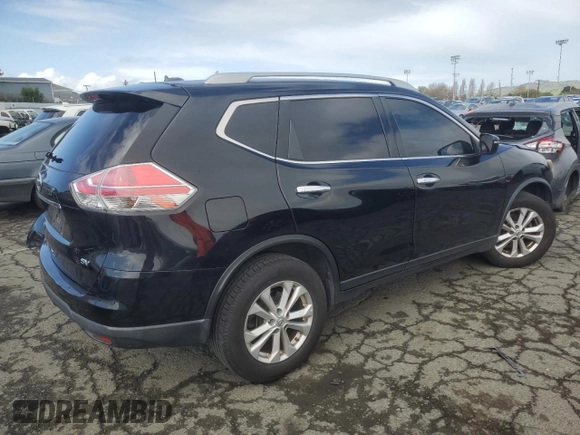 2015 Nissan Rogue S with VIN 5N1AT2MT9FC909868, listed as a Copart auction lot 49737075 with 115,167 mi miles and Salvage Title. Bid and sale history available at carsss.com. Image 3.