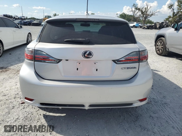 2013 Lexus CT 200h with VIN JTHKD5BHXD2158304, listed as a Copart auction lot 64597075 with 184,271 mi miles and Clean title. Bid and sale history available at DreamBid. Image 6.
