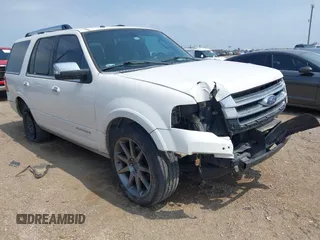 2015 Ford Expedition Platinum with VIN 1FMJU1LT3FEF23475, listed as a IAAI auction lot 42162020 with 224,634 mi miles and . Bid and sale history available at DreamBid. Image 6.