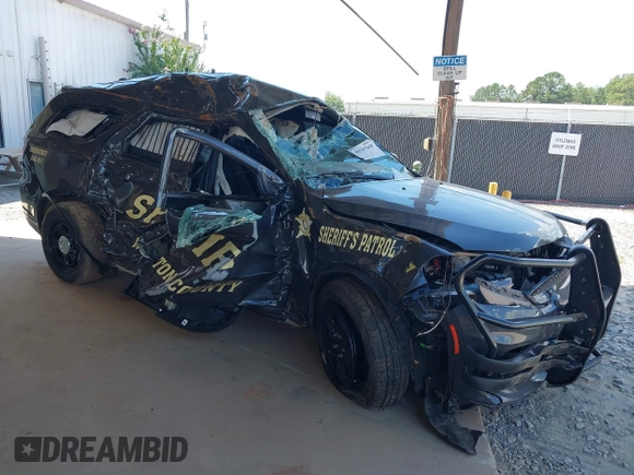 2023 Dodge Durango Pursuit with VIN 1C4SDJFT1PC692461, listed as a IAAI auction lot 40149769 with 4,751 mi miles and . Bid and sale history available at DreamBid. Image 1.