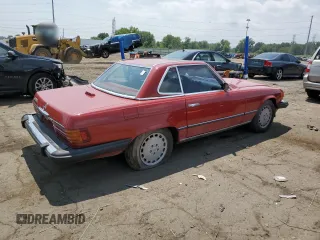 1975 Mercedes-Benz SL with VIN 10704412028008, listed as a Copart auction lot 65795525 with 65,853 mi miles and Clean title. Bid and sale history available at DreamBid. Image 3.
