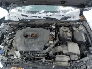2023 Mazda 3 S Carbon Edition with VIN JM1BPBLM1P1614736, listed as a Copart auction lot 46285155 with 56,830 mi miles and Salvage Title. Bid and sale history available at DreamBid. Image 11.