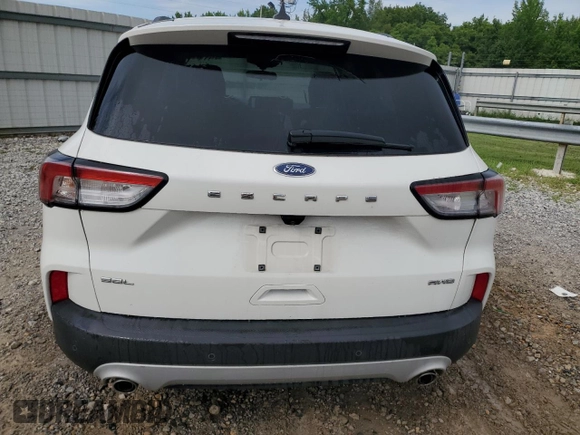 2021 Ford Escape SEL z VIN 1FMCU9H67MUA65291, wystawiony jako Copart lot #63403555 z przebiegiem 122 034 mil mil oraz Szkoda całkowita • Salvage title. Historia ofert i sprzedaży dostępna na DreamBid. Obrazek 6.
