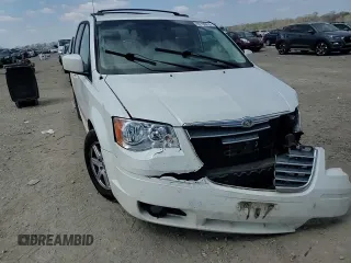 2010 Chrysler Town & Country Touring with VIN 2A4RR5D14AR260321, listed as a Copart auction lot 52700615 with 214,498 mi miles and Salvage Title. Bid and sale history available at DreamBid. Image 12.