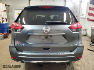 2017 Nissan Rogue SL with VIN 5N1AT2MV1HC760098, listed as a Copart auction lot 48839805 with 104,343 mi miles and Salvage Title. Bid and sale history available at carsss.com. Image 6.