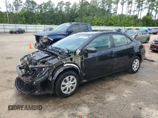 2016 Toyota Corolla L with VIN 2T1BURHE5GC502696, listed as a Copart auction lot 59254734 with 105,820 mi miles and Clean title. Bid and sale history available at DreamBid. Image 1.
