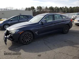 2015 BMW 3 Series 328i Gran Turismo xDrive z VIN WBA8Z5C52FGS36739, wystawiony jako Copart lot #53441745 z przebiegiem 142 178 mil mil oraz Szkoda całkowita • Salvage title. Historia ofert i sprzedaży dostępna na DreamBid. Obrazek 1.