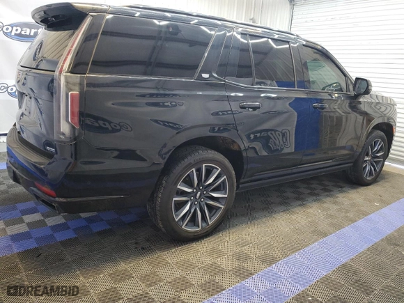 2022 Cadillac Escalade Sport Platinum with VIN 1GYS4GKL5NR140295, listed as a Copart auction lot 76835464 with 68,773 mi miles and Clean Title. Bid and sale history available at carsss.com. Image 3.