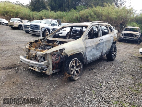 2014 Jeep Cherokee Trailhawk z VIN 1C4PJMBBXEW203063, wystawiony jako Copart lot #50887125 z przebiegiem Nie podano mil oraz Nie do naprawy • Non repairable. Historia ofert i sprzedaży dostępna na DreamBid. Obrazek 1.
