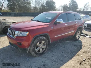 2011 Jeep Grand Cherokee Limited with VIN 1J4RR5GT3BC656974, listed as a Copart auction lot 50378225 with 133,851 mi miles and Salvage Title. Bid and sale history available at carsss.com. Image 1.