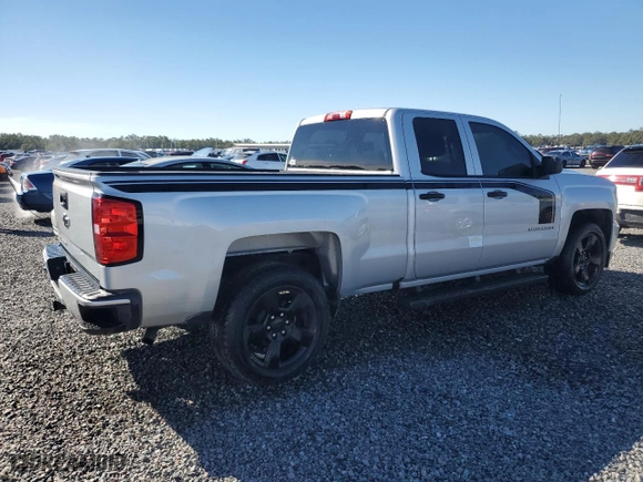 2018 Chevrolet Silverado 1500 Custom with VIN 1GCRCPEH6JZ238258, listed as a Copart auction lot 80294904 with 59,627 mi miles and Non Repairable. Bid and sale history available at carsss.com. Image 3.