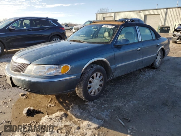 2001 Lincoln Continental z VIN 1LNHM97V81Y730413, wystawiony jako Copart lot #46243515 z przebiegiem 213 283 mil mil oraz Czysty tytuł • Clean title. Historia ofert i sprzedaży dostępna na DreamBid. Obrazek 1.