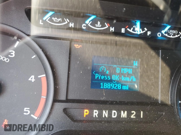 2017 Ford F-250 Lariat with VIN 1FT7W2BT7HEC13302, listed as a Copart auction lot 61263835 with 188,928 mi miles and Salvage title. Bid and sale history available at DreamBid. Image 9.