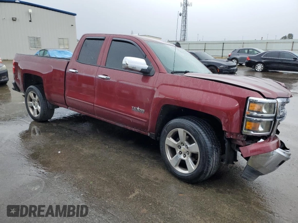 2015 Chevrolet Silverado 1500 LT with VIN 1GCRCREC5FZ150793, listed as a Copart auction lot 49460575 with 109,080 mi miles and Salvage Title. Bid and sale history available at DreamBid. Image 4.