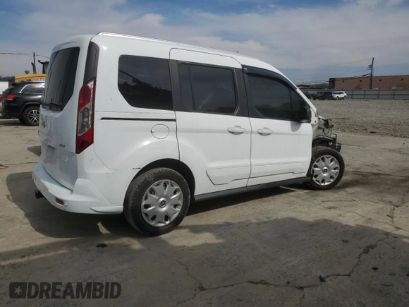 2015 Ford Transit Connect XLT with VIN NM0AE8F72F1185998, listed as a Copart auction lot 49341095 with 169,994 mi miles and Salvage title. Bid and sale history available at DreamBid. Image 3.