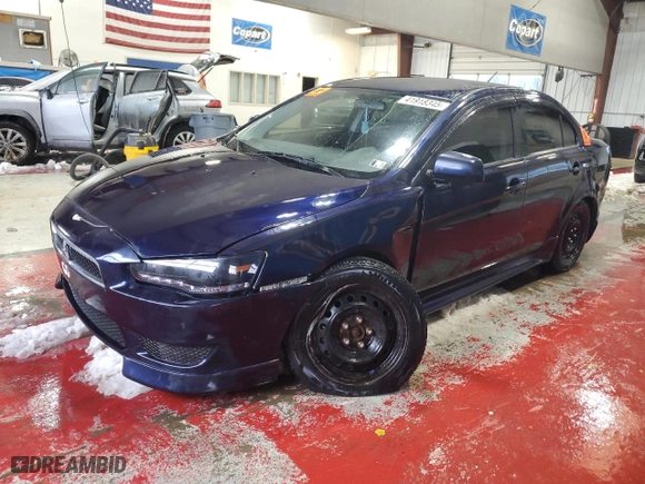 2014 Mitsubishi Lancer ES with VIN JA32U2FU2EU013673, listed as a Copart auction lot 41918345 with 212,388 mi miles and Salvage Title. Bid and sale history available at carsss.com. Image 1.