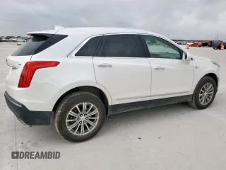 2017 Cadillac XT5 Luxury FWD with VIN 1GYKNBRS5HZ131517, listed as a Copart auction lot 60605595 with 130,522 mi miles and Clean title. Bid and sale history available at DreamBid. Image 3.