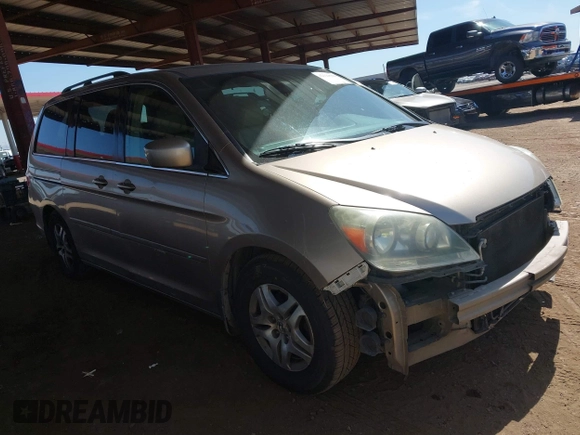 2006 Honda Odyssey EX-L с VIN 5FNRL38616B405125, выставлен на аукционе IAAI как лот 42120519 с пробегом 224 674 миль миль и . История ставок и продаж доступна на DreamBid. Изображение 1.