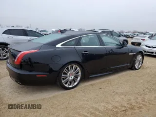 2017 Jaguar XJ R-Sport with VIN SAJWA1C77H8W04956, listed as a Copart auction lot 45174505 with 142,002 mi miles and Salvage title. Bid and sale history available at DreamBid. Image 3.