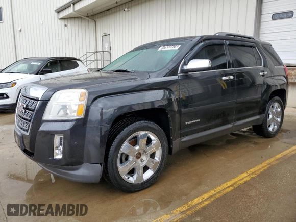2011 GMC Terrain SLT-2 z VIN 2CTFLWE52B6404523, wystawiony jako Copart lot #47659475 z przebiegiem 122 326 mil mil oraz Czysty tytuł • Clean title. Historia ofert i sprzedaży dostępna na DreamBid. Obrazek 1.