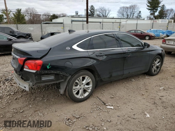2017 Chevrolet Impala LS with VIN 1G11Z5SA3HU124788, listed as a Copart auction lot 48044485 with 65,790 mi miles and Salvage Title. Bid and sale history available at DreamBid. Image 3.