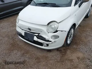 2012 FIAT 500 Lounge with VIN 3C3CFFCR9CT120173, listed as a IAAI auction lot 42438907 with 154,151 mi miles and . Bid and sale history available at DreamBid. Image 6.