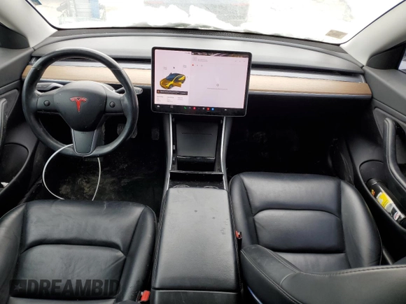 2018 Tesla Model 3 Long Range Battery with VIN 5YJ3E1EB8JF131131, listed as a Copart auction lot 45170685 with 135,544 mi miles and Salvage Title. Bid and sale history available at DreamBid. Image 8.