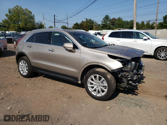 2023 Cadillac XT4 AWD Luxury with VIN 1GYFZBR40PF173861, listed as a Copart auction lot 71233194 with 16,356 mi miles and Salvage title. Bid and sale history available at DreamBid. Image 4.