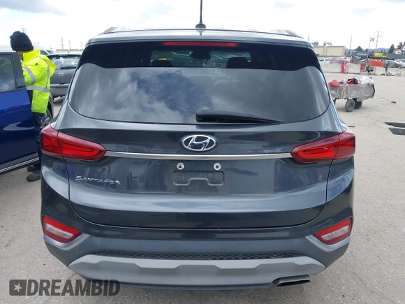 2020 Hyundai Santa Fe SE with VIN 5NMS23AD3LH192217, listed as a IAAI auction lot 41795381 with 29,221 mi miles. Bid and sale history available at carsss.com. Image 17.