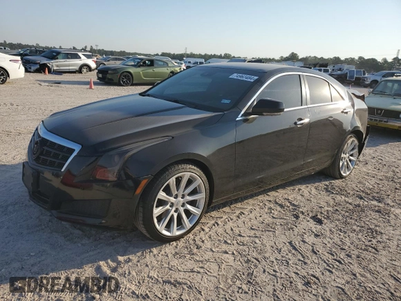 2014 Cadillac ATS Luxury RWD with VIN 1G6AB5SX5E0174520, listed as a Copart auction lot 74962484 with 94,231 mi miles and Salvage title. Bid and sale history available at DreamBid. Image 1.