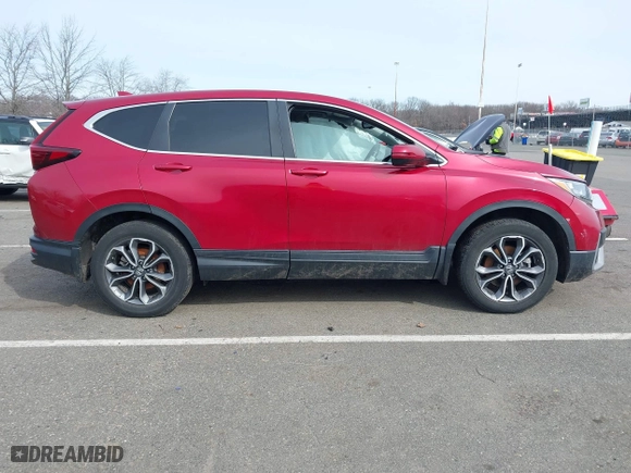 2021 Honda CR-V EX-L with VIN 2HKRW2H87MH659245, listed as a IAAI auction lot 41586789 with 100,279 mi miles. Bid and sale history available at carsss.com. Image 13.