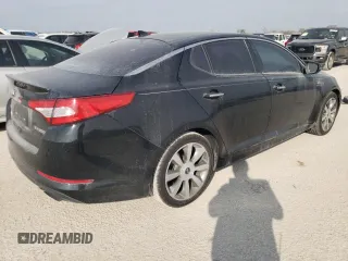 2013 Kia Optima SX with VIN 5XXGR4A65DG229079, listed as a Copart auction lot 46620134 with 154,977 mi miles and Salvage Title. Bid and sale history available at carsss.com. Image 3.