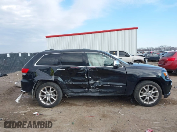 2014 Jeep Grand Cherokee Summit с VIN 1C4RJEJG4EC490624, выставлен на аукционе IAAI как лот 41341713 с пробегом 74 100 миль миль и . История ставок и продаж доступна на DreamBid. Изображение 6.