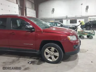 2012 Jeep Compass Latitude with VIN 1C4NJCEA1CD661104, listed as a IAAI auction lot 41702686 with 179,130 mi miles. Bid and sale history available at carsss.com. Image 6.