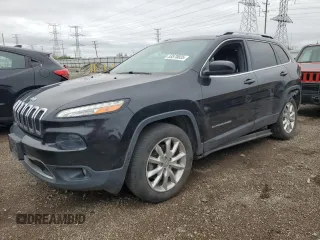 2015 Jeep Cherokee Limited with VIN 1C4PJMDSXFW759064, listed as a Copart auction lot 53570035 with 153,747 mi miles and Salvage Title. Bid and sale history available at DreamBid. Image 1.