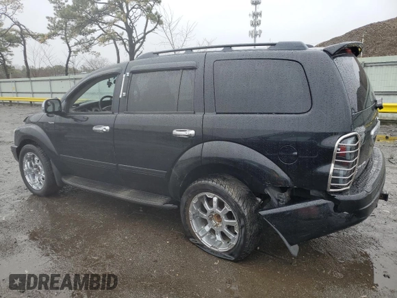 2005 Dodge Durango SLT z VIN 1D4HB48D35F590276, wystawiony jako Copart lot #51134845 z przebiegiem 186 604 mil mil oraz Szkoda całkowita • Salvage title. Historia ofert i sprzedaży dostępna na DreamBid. Obrazek 2.