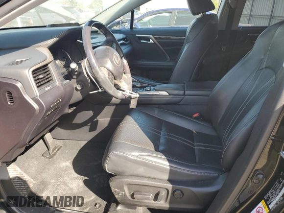 2018 Lexus RX 450h with VIN 2T2BGMCA0JC022499, listed as a Copart auction lot 59189605 with 84,263 mi miles and Salvage title. Bid and sale history available at DreamBid. Image 7.