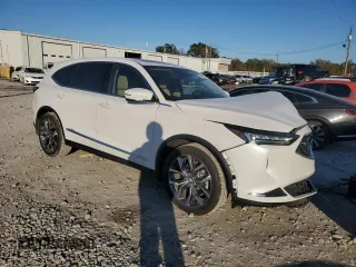2023 Acura MDX w/Technology Package with VIN 5J8YD9H46PL005510, listed as a Copart auction lot 83422284 with 35,681 mi miles and Salvage Title. Bid and sale history available at carsss.com. Image 4.